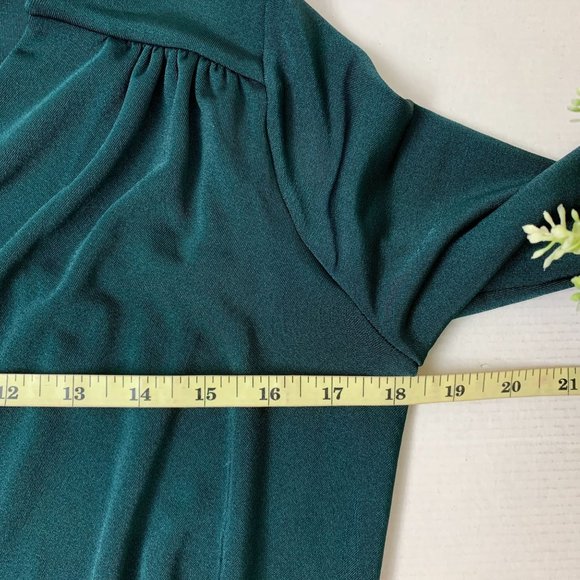 Free People Teal Long Sleeve Bodysuit - Picture 10 of 11